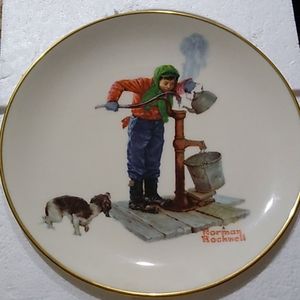 Norman Rockwell Plate